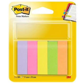 POST-IT MINI NOTAS COLORES NEON