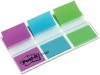 BANDERITAS SEÑALIZADORAS 25 X 43 MM POST-IT 3 COLORES FRÍOS