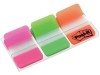 BANDERITAS RÍGIDAS 25 X 43 MM POST-IT 3 COLORES ROSA NARANJA VERDE