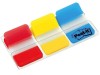 BANDERITAS RÍGIDAS 25 X 43 MM POST-IT 3 COLORES ROJO AMARILLO AZUL