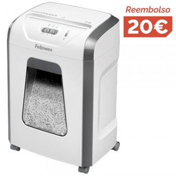 DESTRUCTORA FELLOWES 15C 15H PARTÍCULAS 4X40MM 19L P4 BLANCO