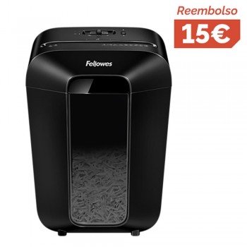 DESTRUCTORA FELLOWES LX70 11H PARTÍCULAS 4X40MM 18L P4