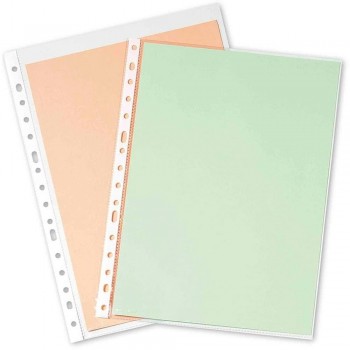 FUNDAS DE PLASTICO MULTITALADRO PARA PROTEGER DOCUMENTOS EXTRA RUGOSO