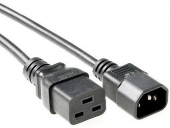 CABLE DE CORRIENTE EXTENSOR C19-C14 2 MTS