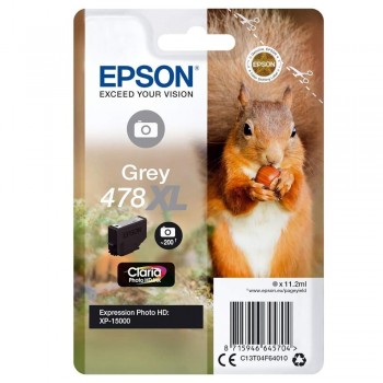 CARTUCHO EPSON 478XL GRIS PHOTO HD C13T04F64010 XP-15000