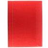 CARPETA DE GOMAS CARTON BRILLO ROJO ESSELTE
