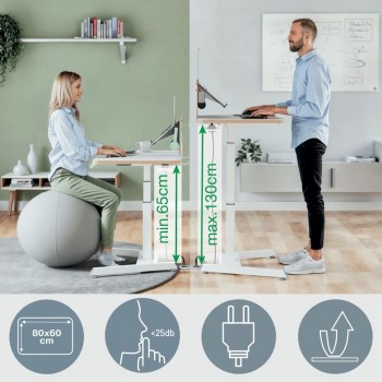 MESA ELEVABLE ELÉCTRICA COMPACTA LEITZ ERGO