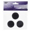 IMANES 30MM REDONDOS NEGROS 3 UNIDADES