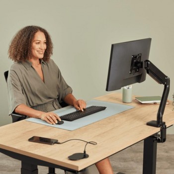 TOMA EMPOTRABLE 1 TOMA / 1 USB-A / 1 USB-C NEGRO FELLOWES