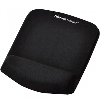 ALFOMBRILLA CON REPOSAMUÑECAS FELLOWES FOAM FUSION PLUSTOUCH NEGRO