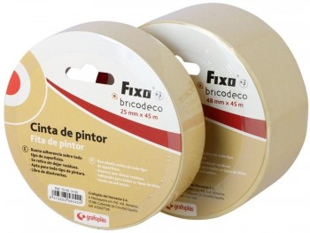ROLLO CINTA ADHESIVA DE PINTOR 45M FIXO