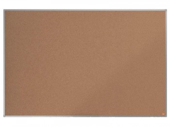 TABLERO DE ANUNCIOS DE CORCHO NOBO ESSENCE 150X100 MARCO DE ALUMINIO