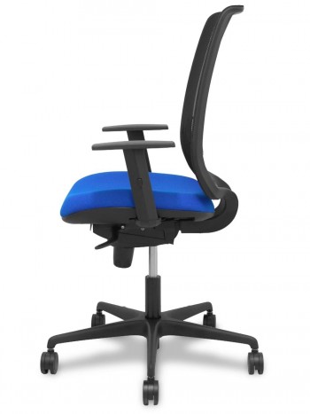 SILLA DE OFICINA ERGONÓMICA CON MALLA TRANSPIRABLE ALARES AZUL