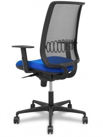 SILLA DE OFICINA ERGONÓMICA CON MALLA TRANSPIRABLE ALARES AZUL