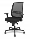 SILLA DE OFICINA ERGONÓMICA CON MALLA TRANSPIRABLE ALARES NEGRO