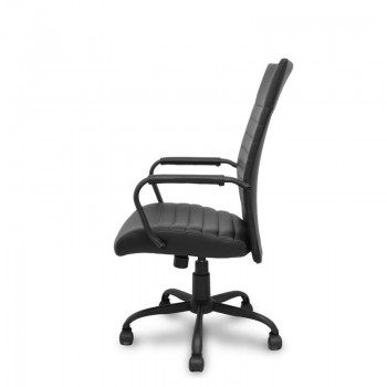 SILLA DE OFICINA SIMILPIEL OPTI527 NEGRO