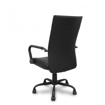 SILLA DE OFICINA SIMILPIEL OPTI527 NEGRO
