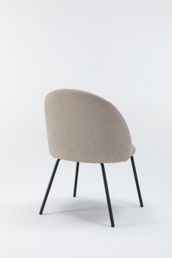 PACK DE 2 SILLAS DE CONFIDENTE LIBRA BEIGE