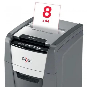 DESTRUCTORA AUTOMÁTICA REXEL OPTIMUM AUTOFEED 100X